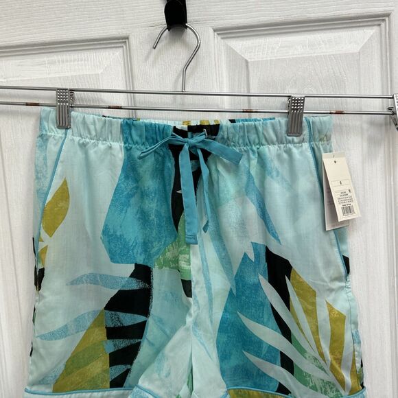 NWT 2-Pack Stars Above Women’s Sleep Shorts Tropical Leaf Print Size S - Picture 4 of 16
